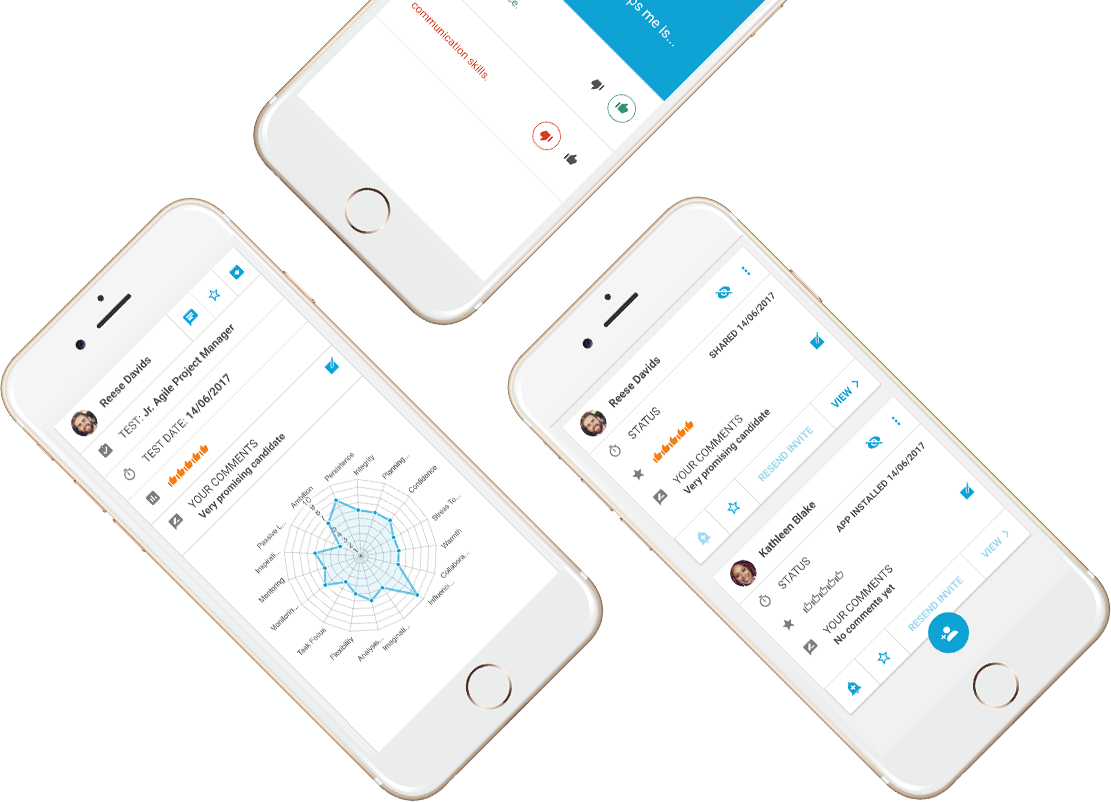 GoTalent results screen